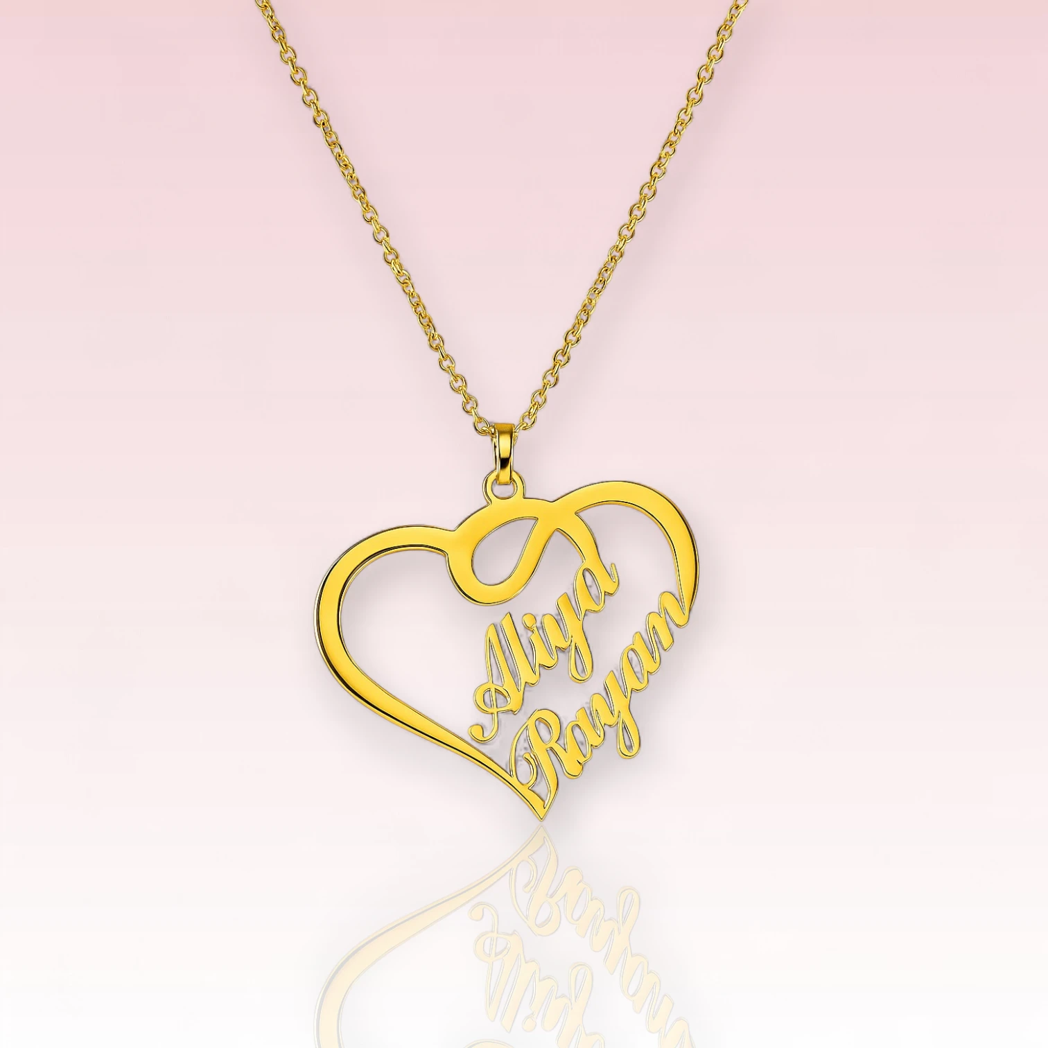 Personalized Couple Name necklace