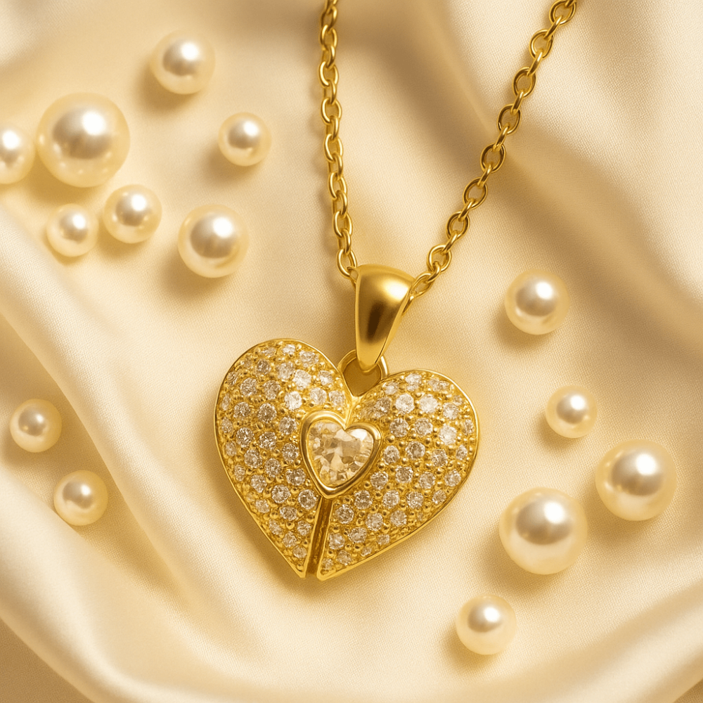 Zircon Laid Chic Necklace - Radiant Elegance for Modern Women - Image 4
