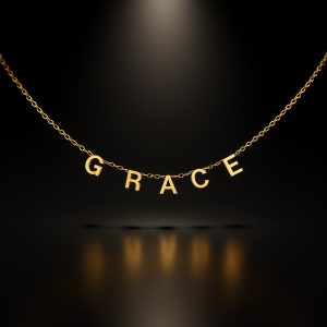 Gold Layered Name Necklace