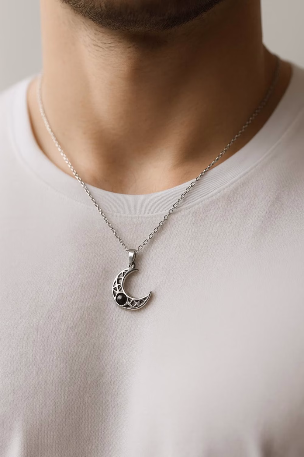 100 Languages Love You Projection Necklace Magnetic Sun Moon Pendant with Hidden Message, I Love You Necklace for Couples & Girlfriend Gift - Image 4