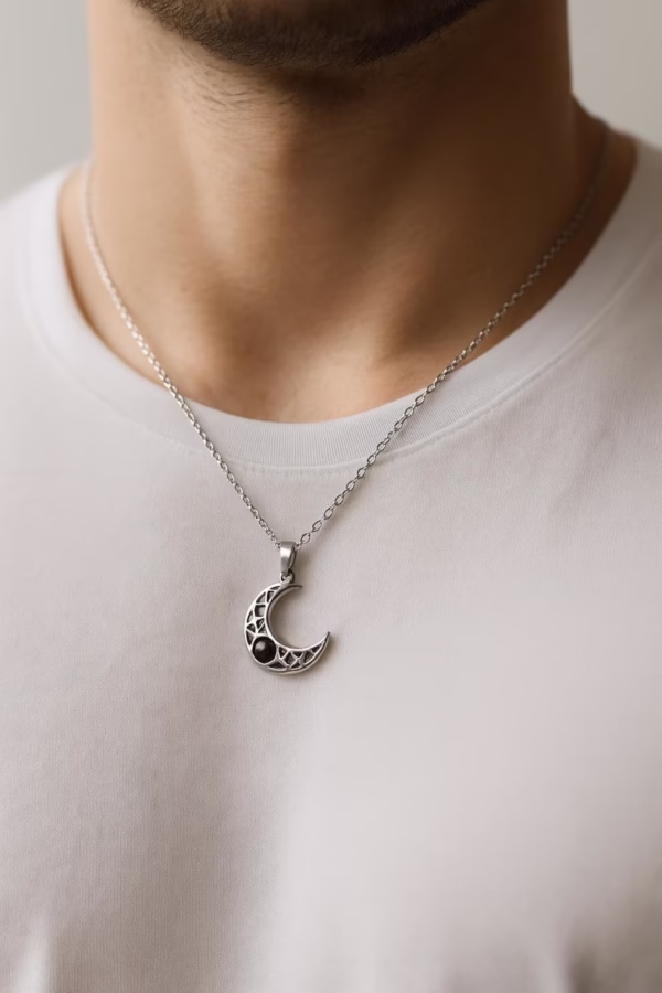 100 Languages Love You Projection Necklace Magnetic Sun Moon Pendant with Hidden Message, I Love You Necklace for Couples & Girlfriend Gift - Image 5