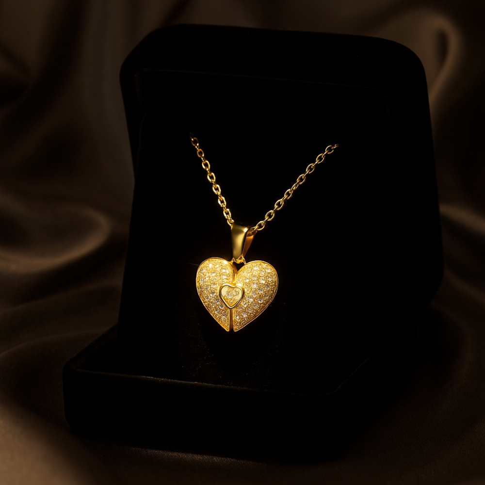 Zircon Laid Chic Necklace - Radiant Elegance for Modern Women - Image 6