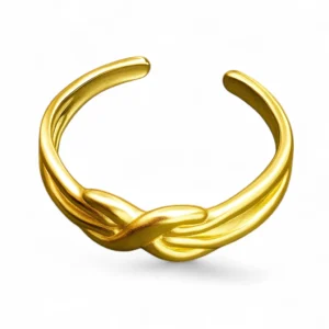 Stunning Sailor Knot Ring – Personalized Rose Gold Love Knot