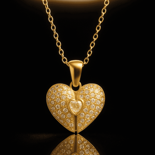 Zircon Laid Chic Necklace – Radiant Elegance for Modern Women