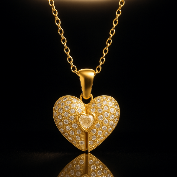 Zircon Laid Chic Necklace – Radiant Elegance for Modern Women