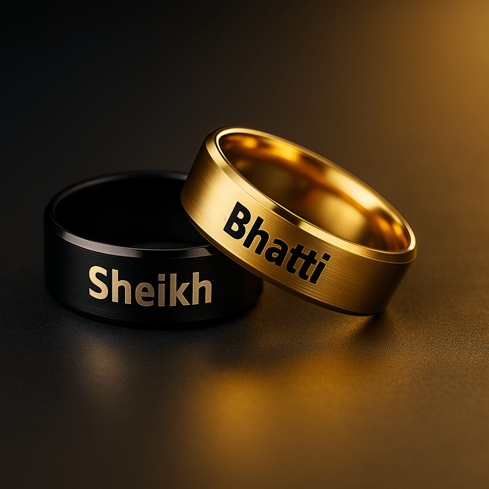 Crafted Bold Men's Band Ring - Wear Your Own Legacy - Image 3