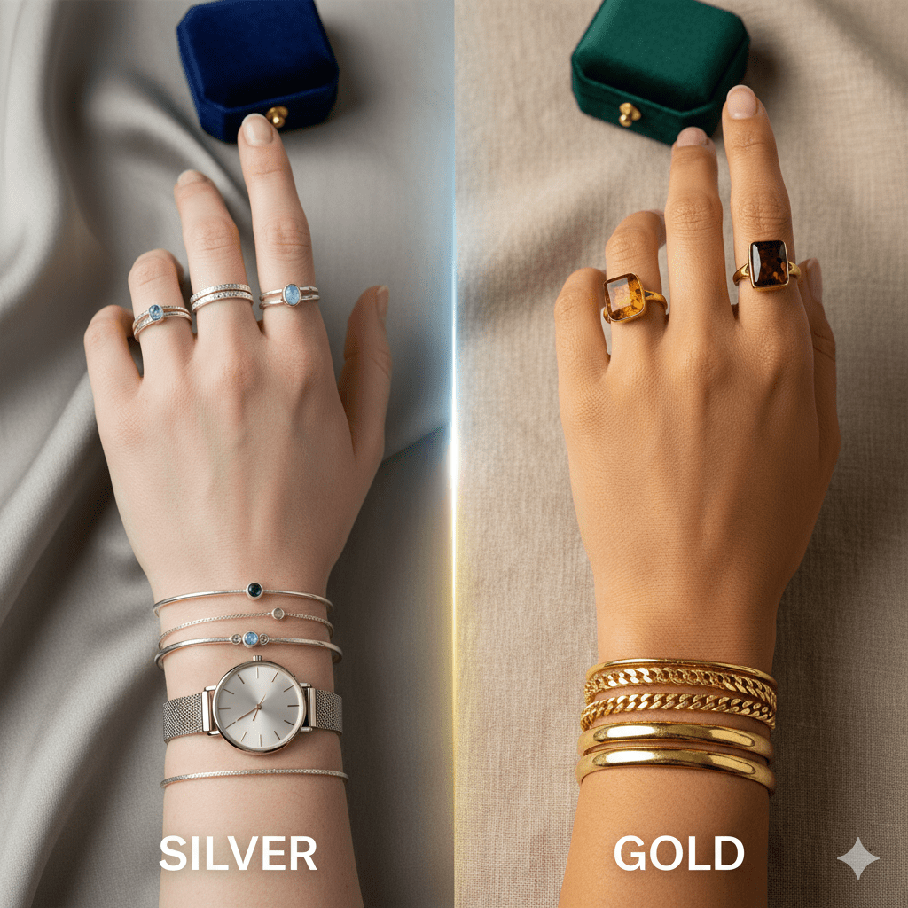 silver vs gold which one is right for your skin tone