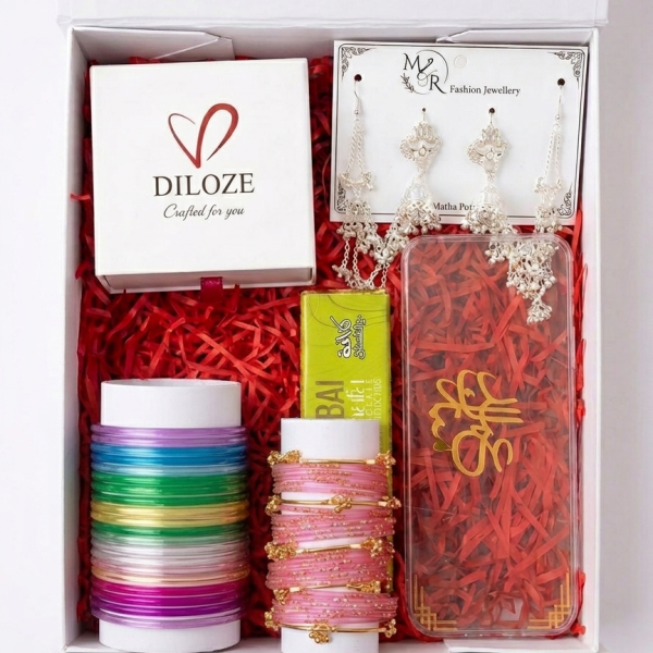 Diloze Royal Eidi Box™ – Premium Kashmiri Bangles & Eid Gift Box in Pakistan