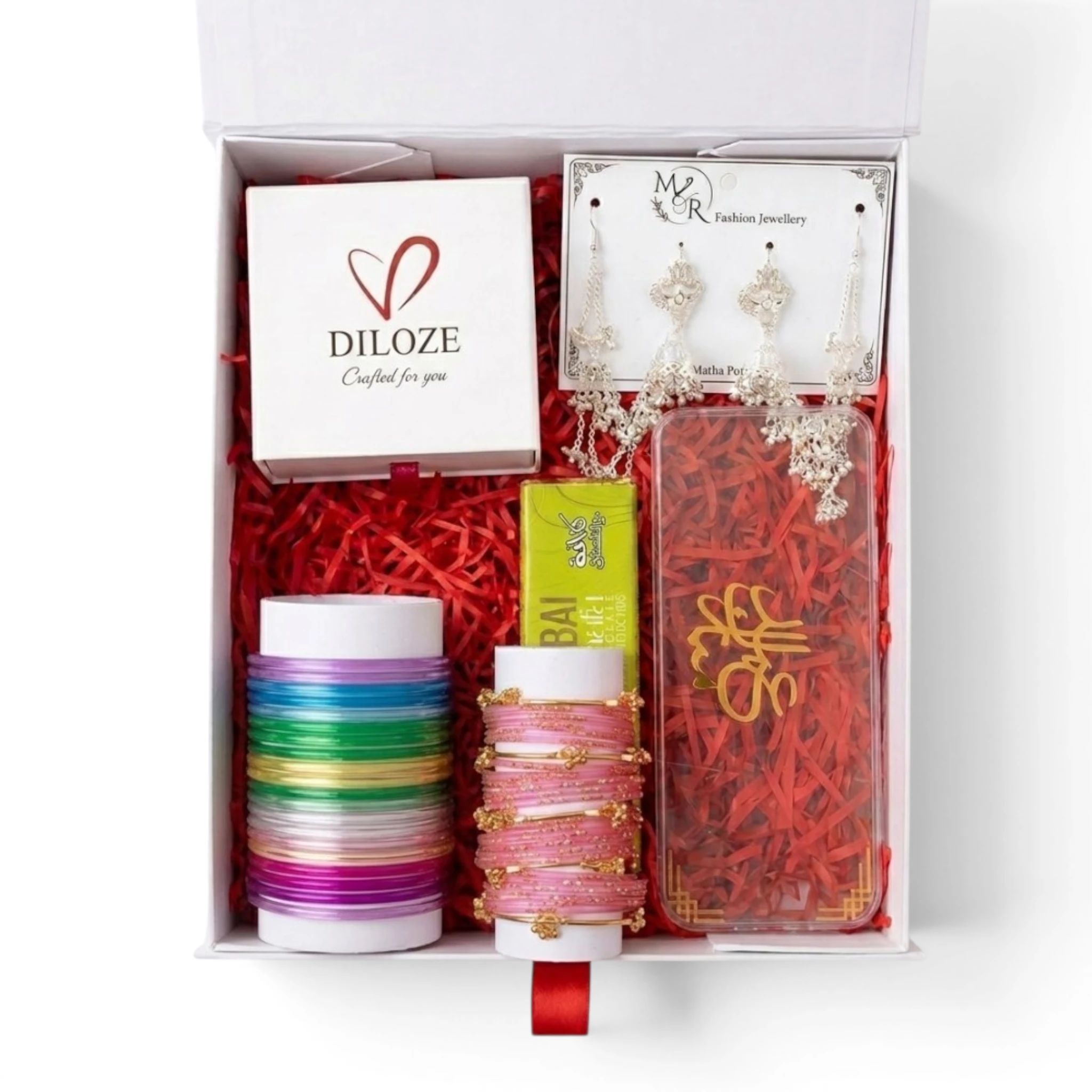 Diloze Royal Eidi Box™ – Premium Kashmiri Bangles & Eid Gift Box in Pakistan