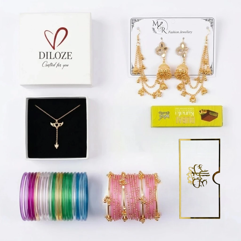 Diloze Royal Eidi Box™ – Premium Kashmiri Bangles & Eid Gift Box in Pakistan - Image 2